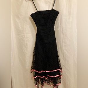 Vintage Like New Cache Lace Dress Size 4